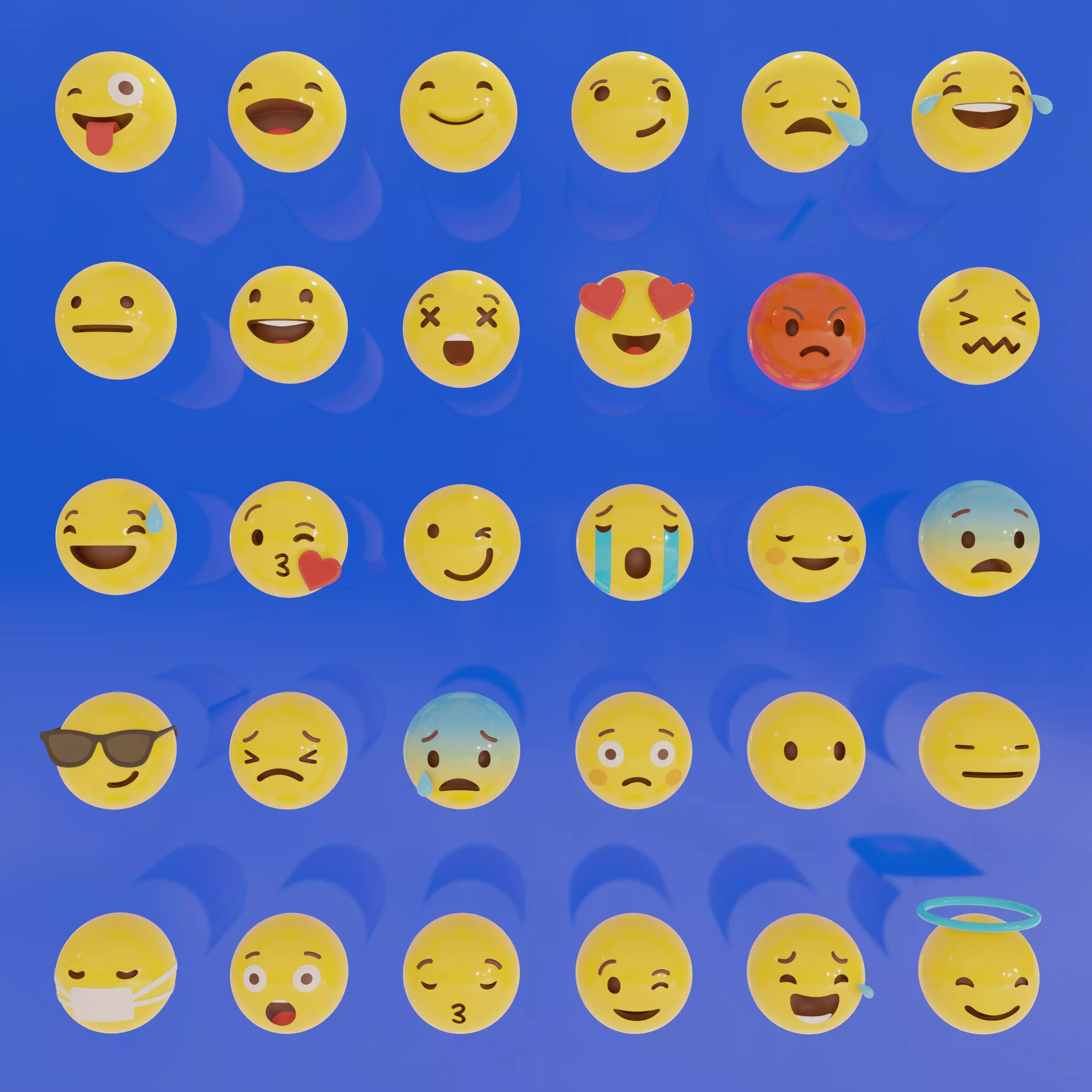 3D emojis  3D model_0