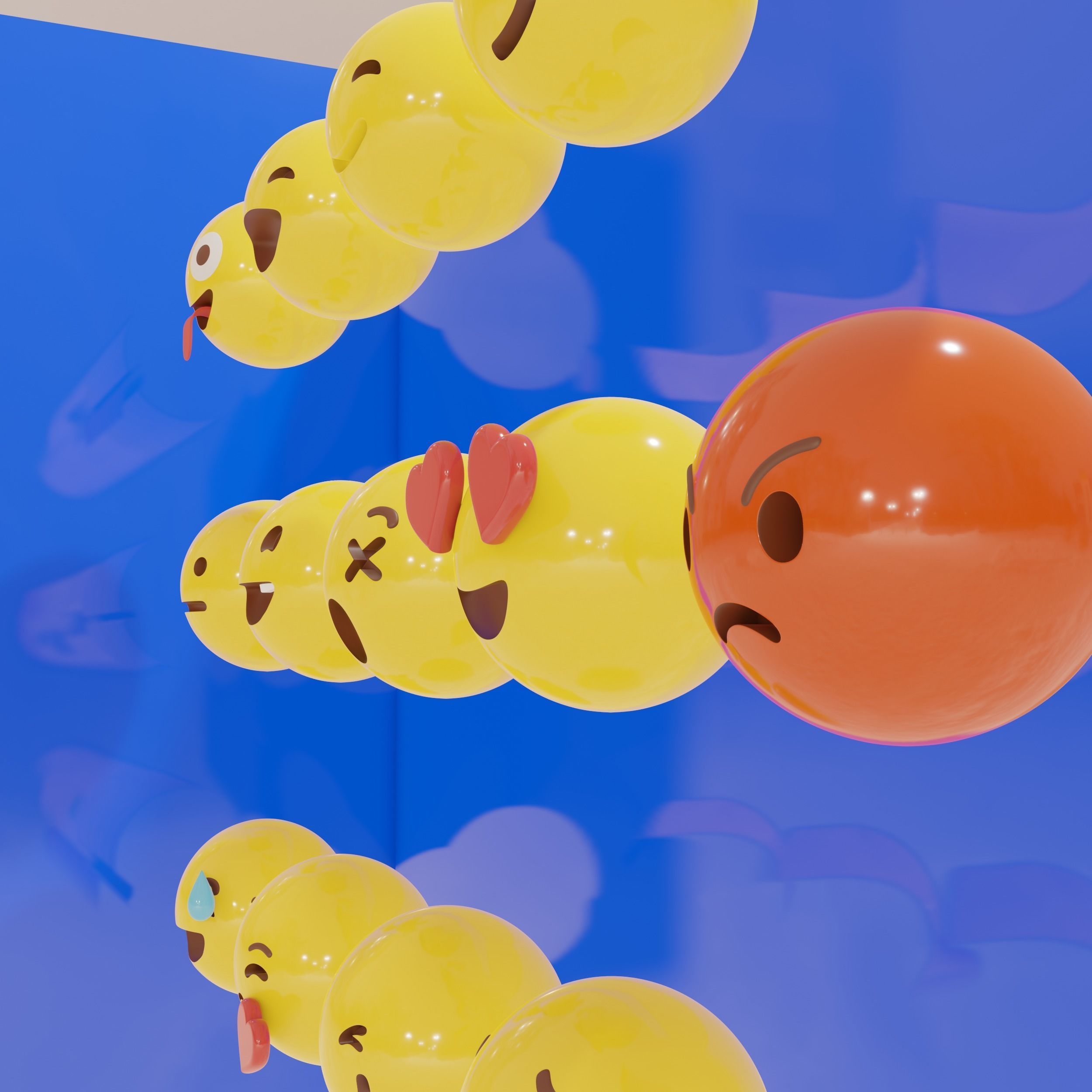 3D emojis  3D model_5
