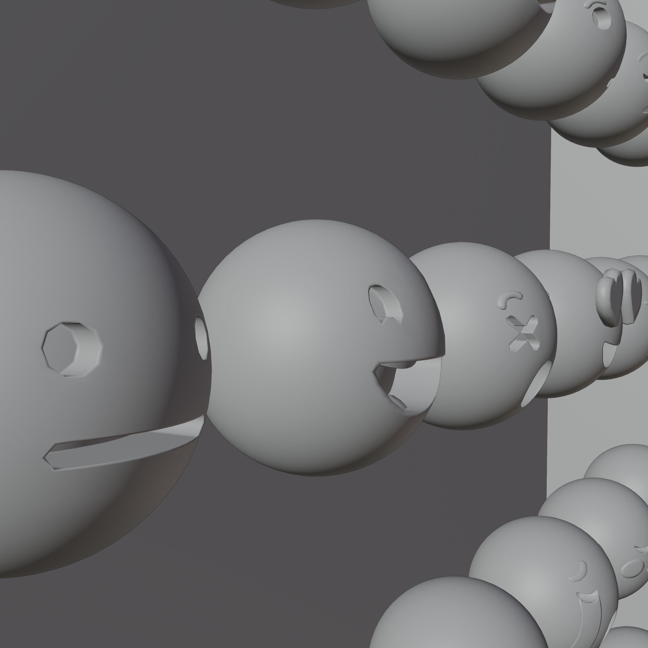 3D emojis  3D model_12