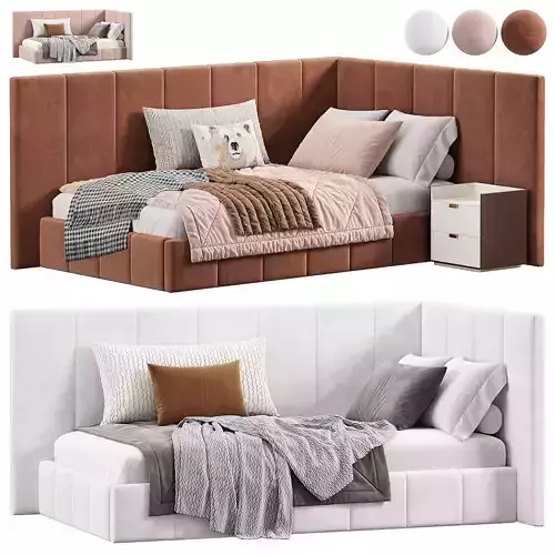 Corner bed Dandy kids by sensorsleep