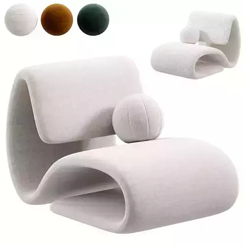 DUBNA lounge chair by Dan Form