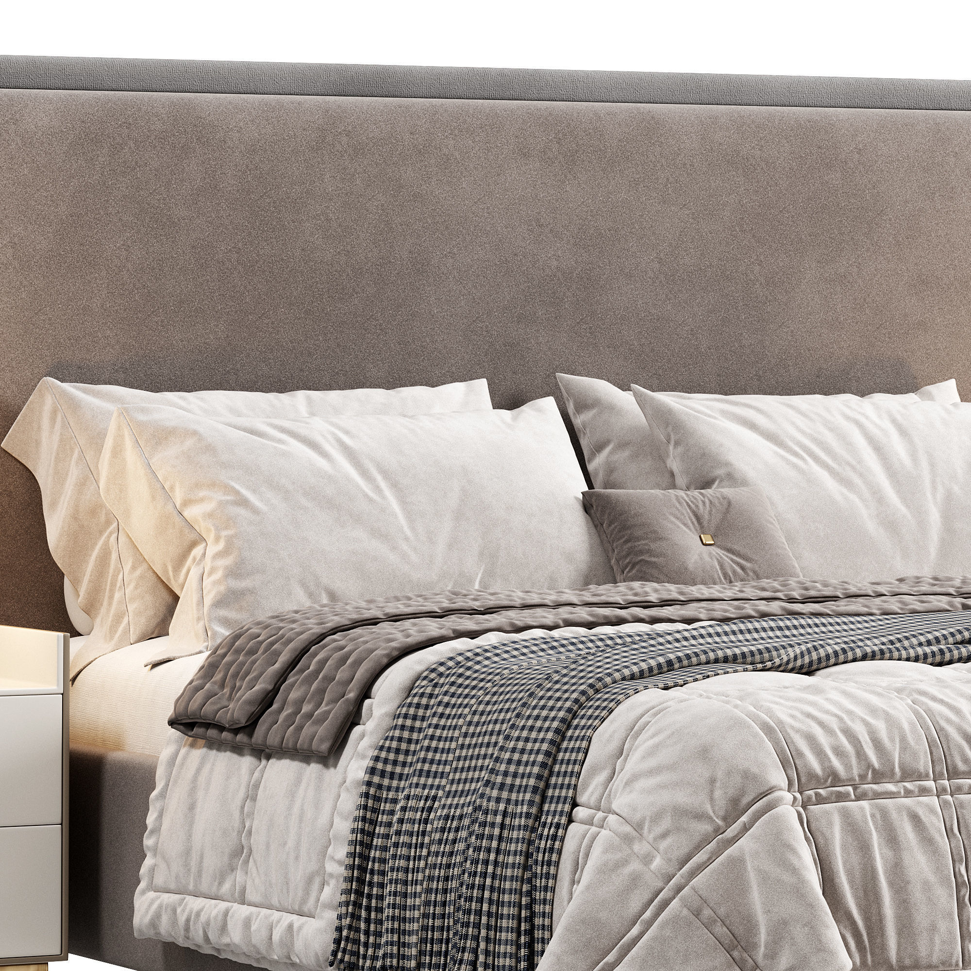 FERROL Bed by Cazarina 3D model_3