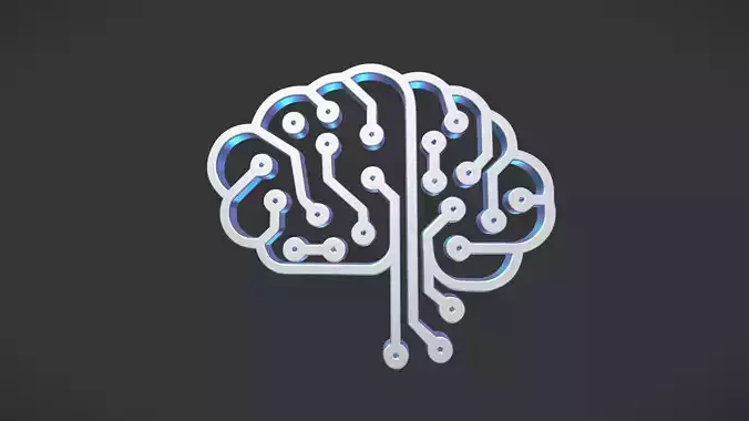 Programmer Brain 3D icon