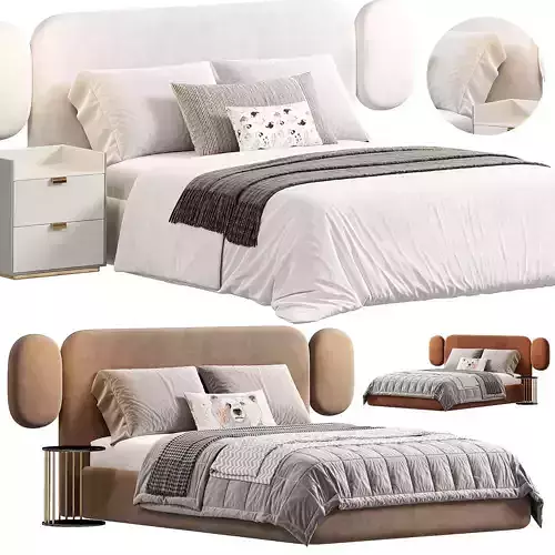 Griffin Bed By thehighwall 3D model