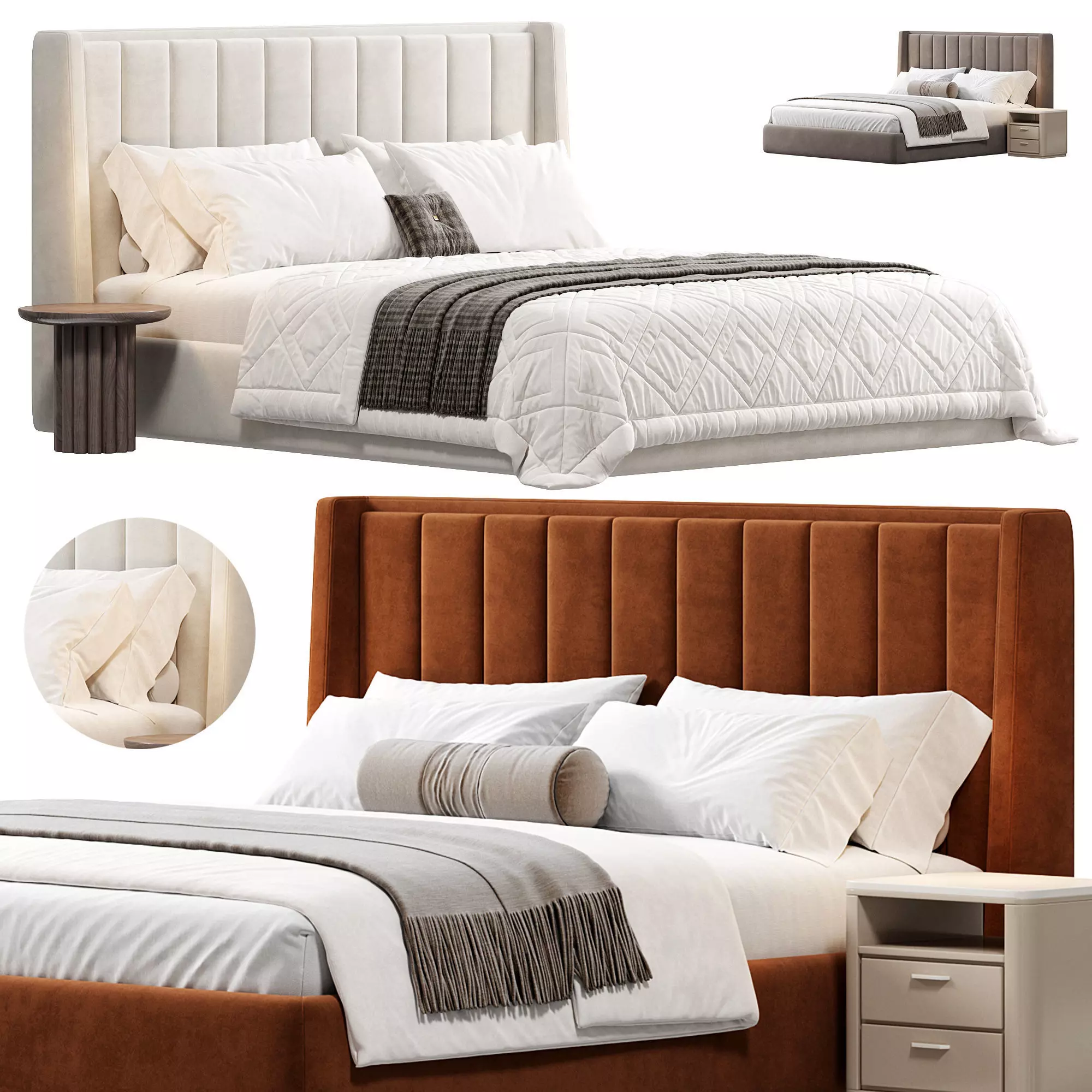 GUILLER II BED by evanyrouse 3D model