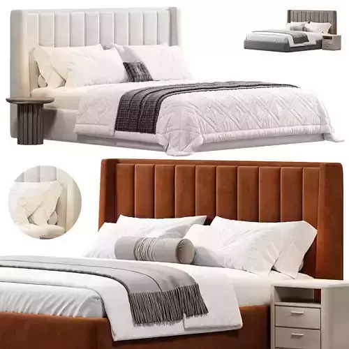 GUILLER II BED by evanyrouse 3D model