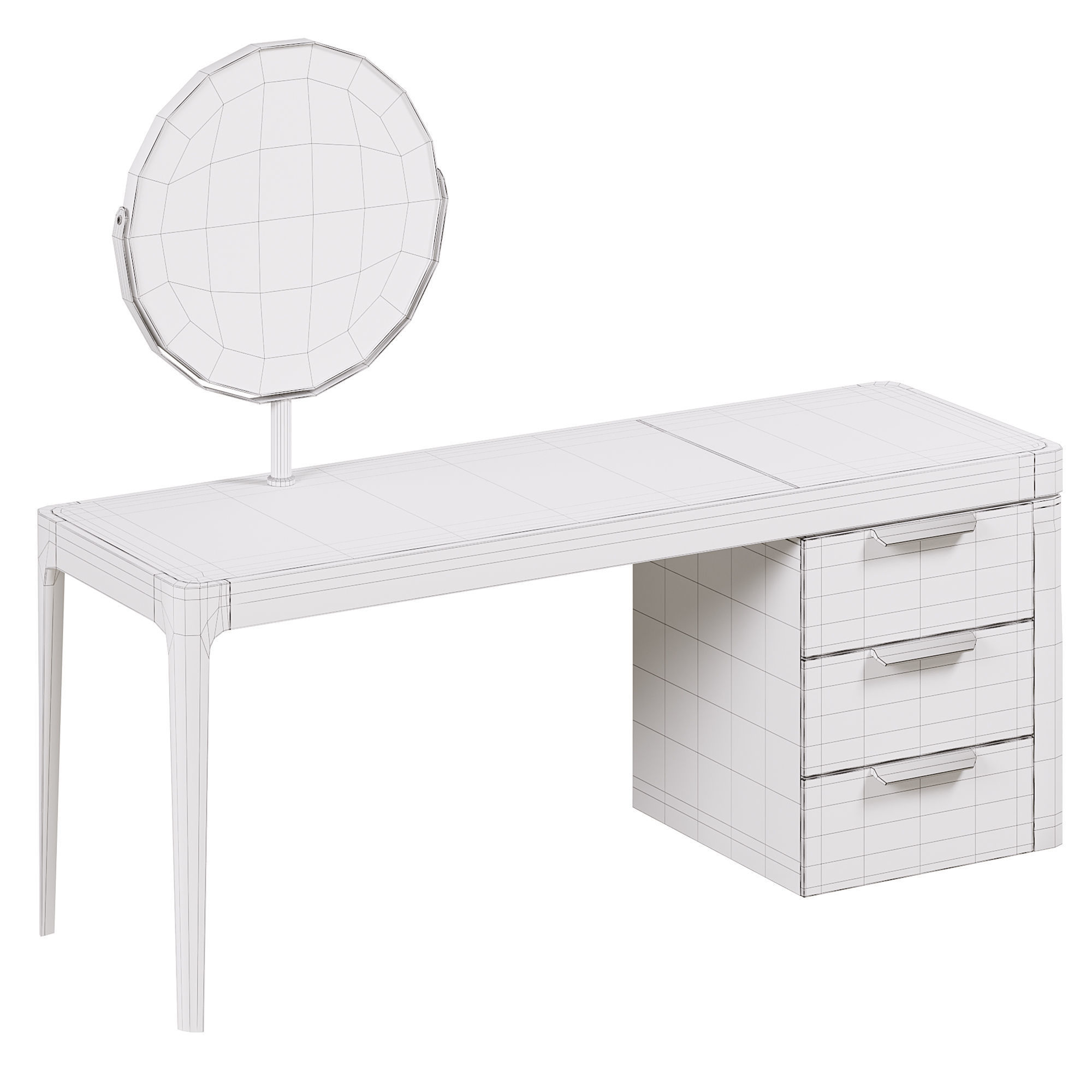 Afrodite Table by Porada 3D model_4