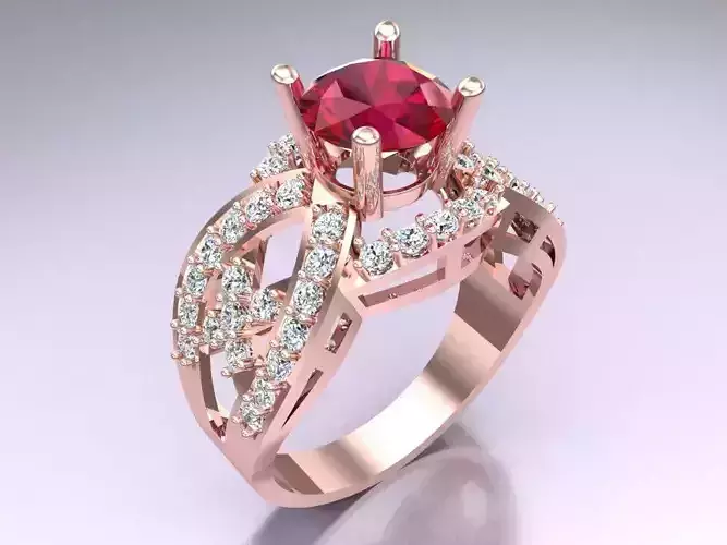 Diamond Ring - Womens Rings - N2367