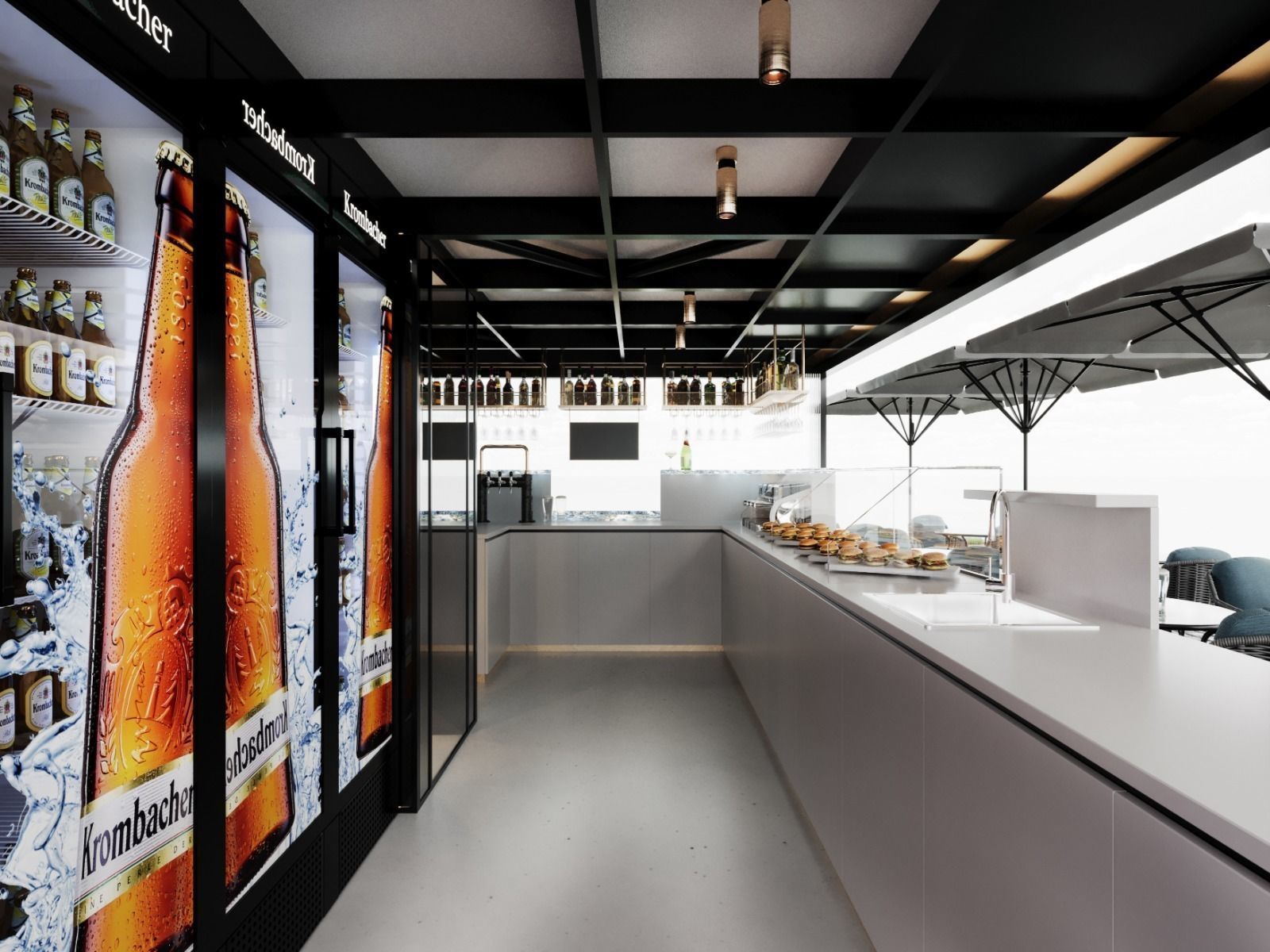 Ottagono Bar by FGM 3D model_7