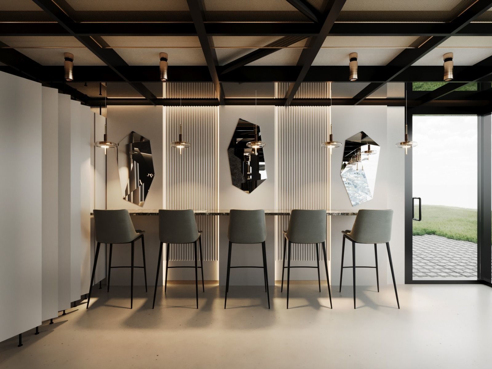 Ottagono Bar by FGM 3D model_4