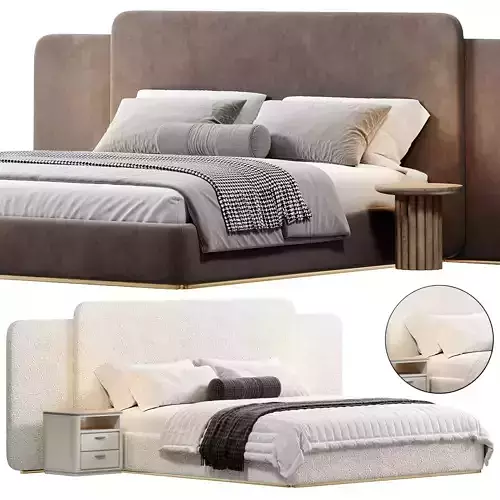Roma Bed by Design 3D model