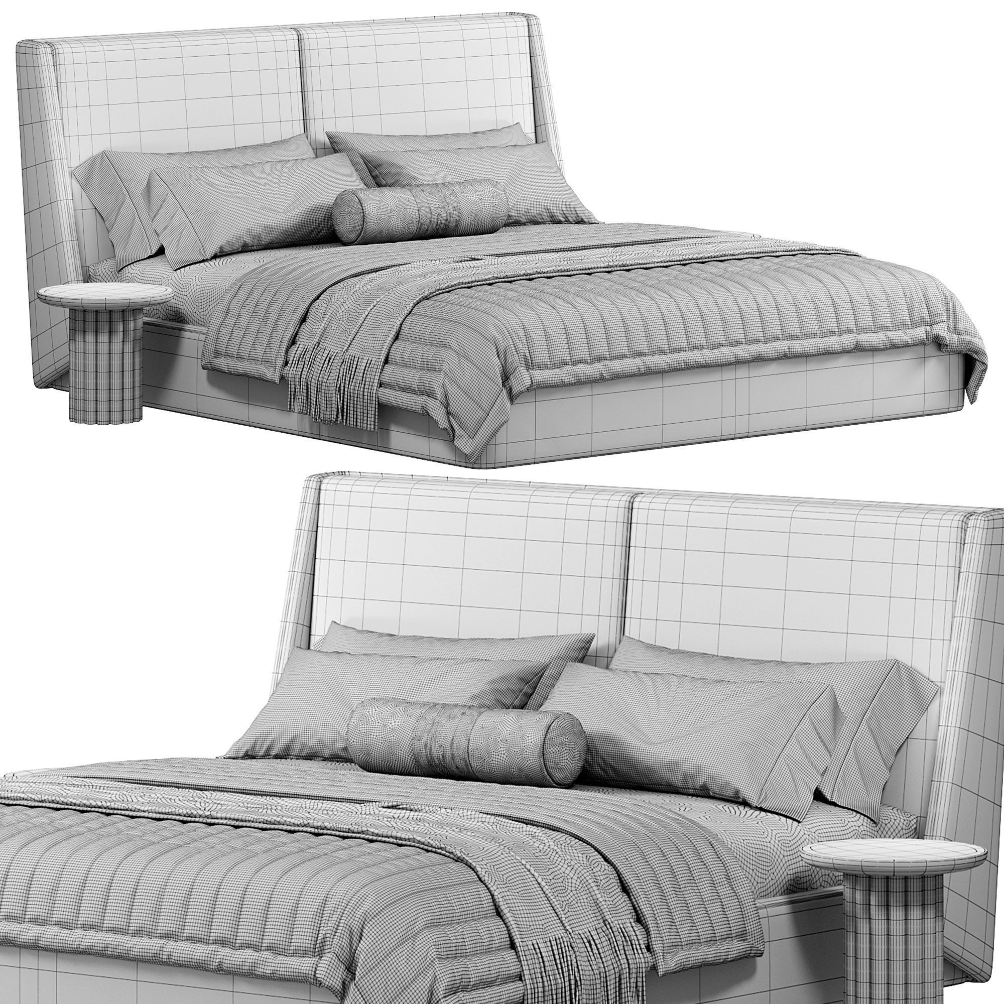 SIERRA Bed by thatsliving 3D model_4