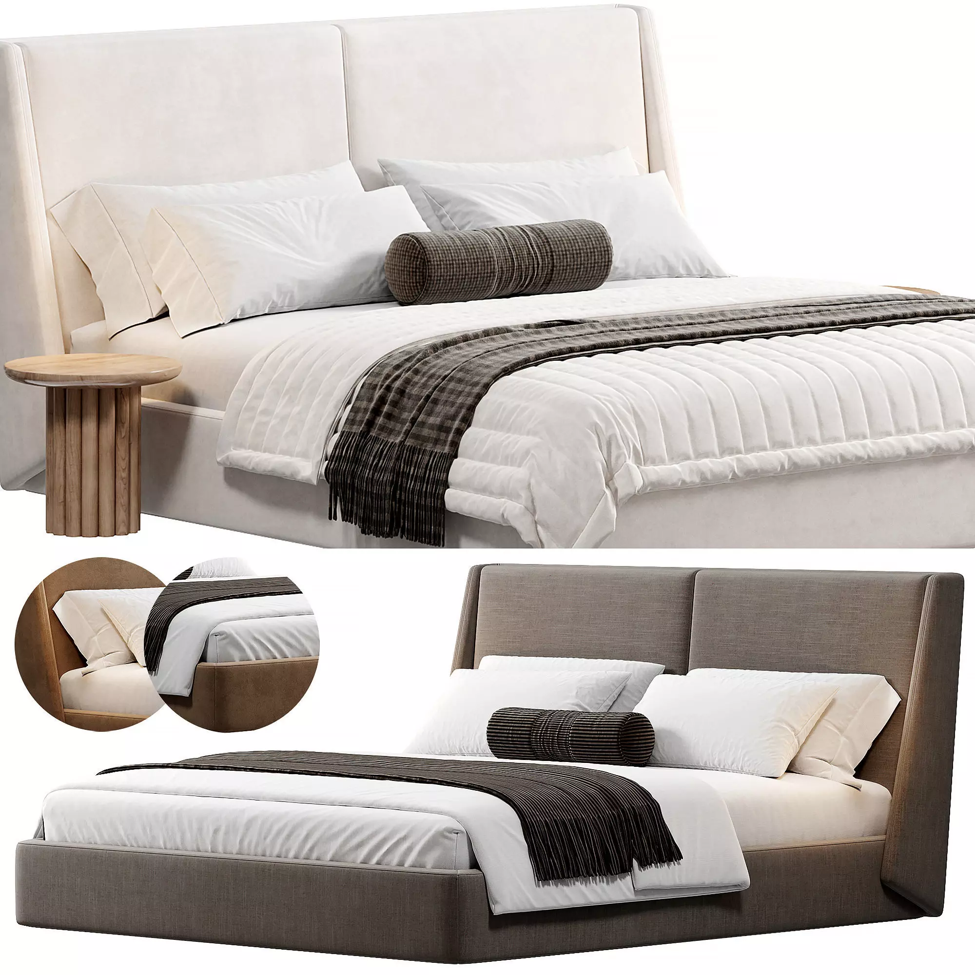 SIERRA Bed by thatsliving 3D model_0