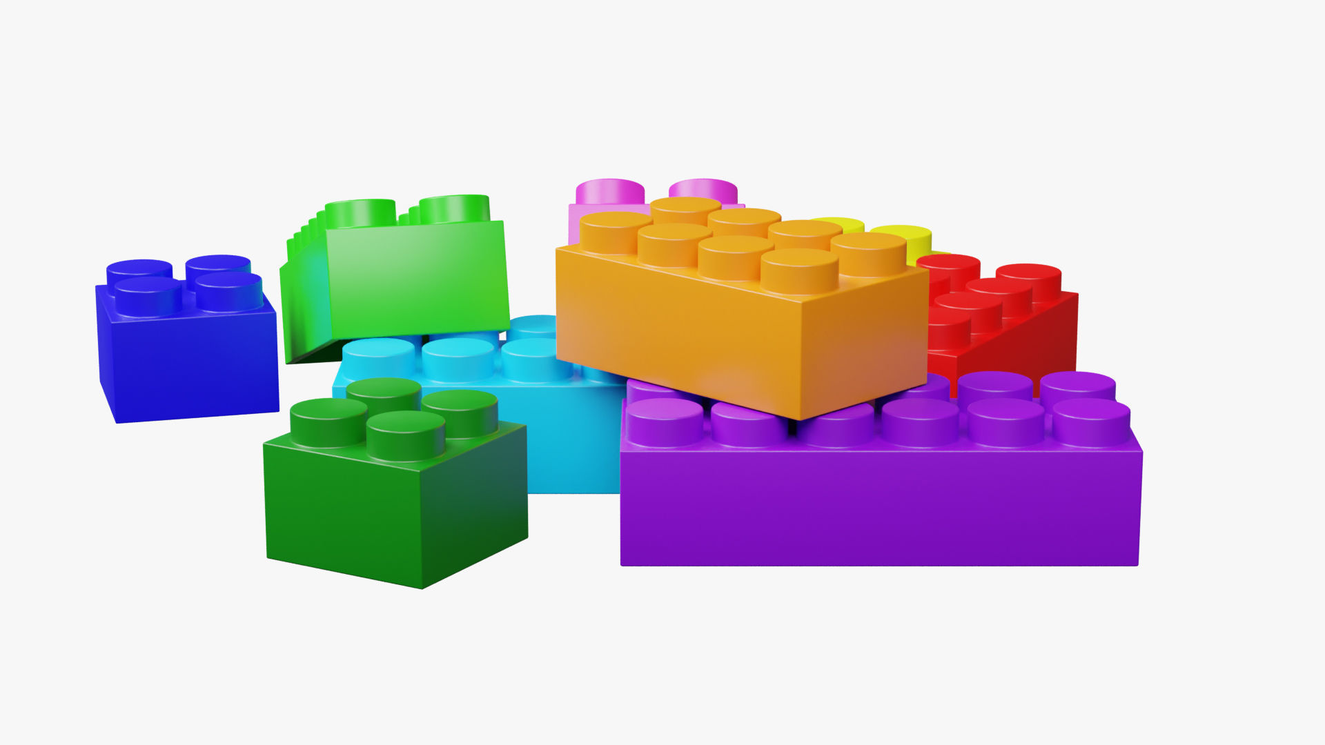 Kids Toys Pack 3D model_3