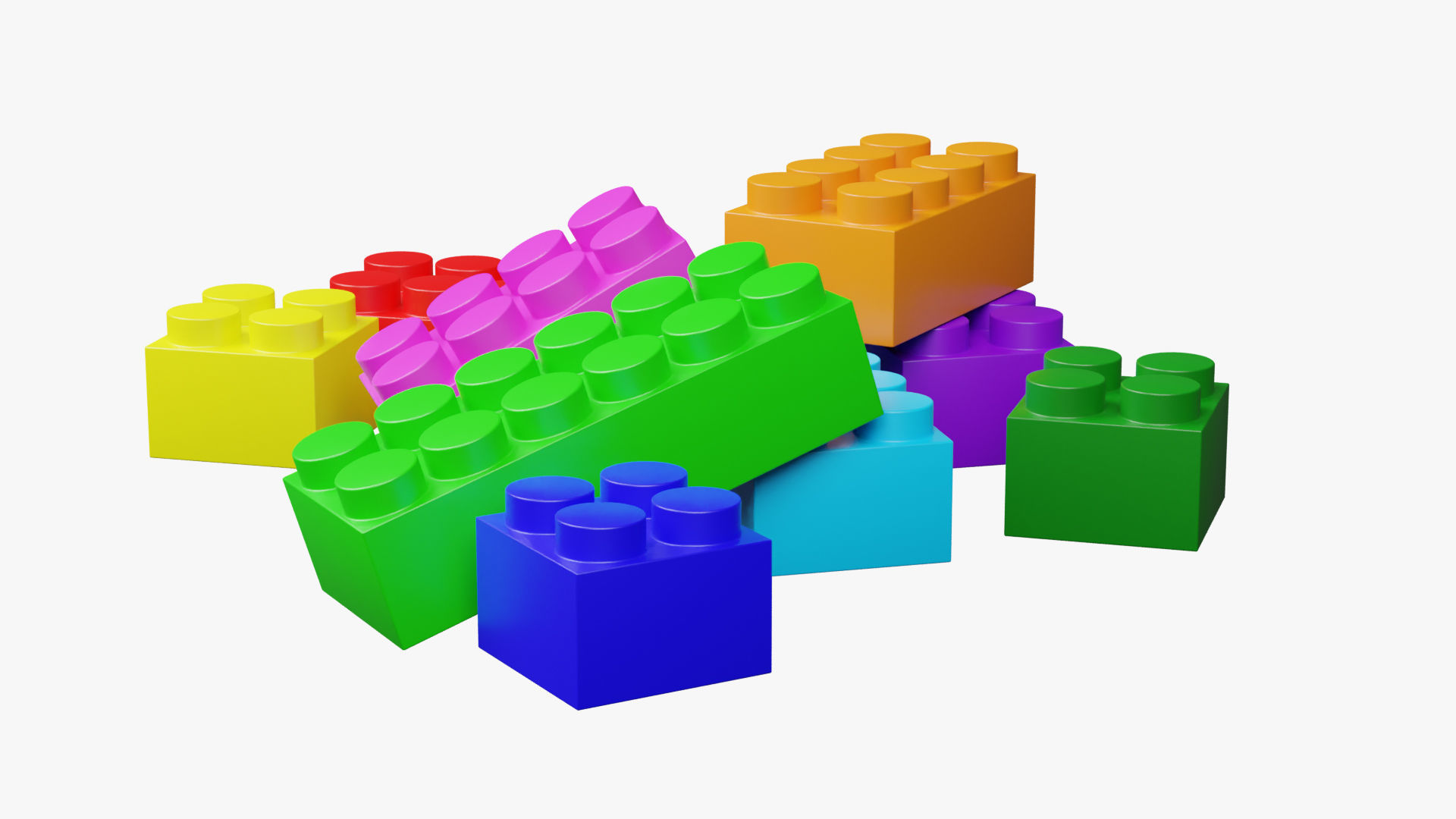 Kids Toys Pack 3D model_2