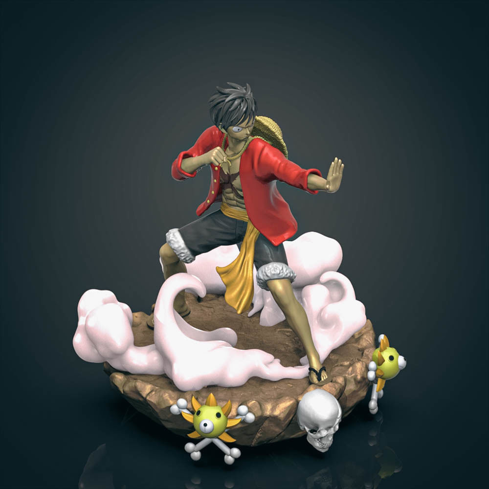  Luffy One Piece 3D Printable  3D print model_11