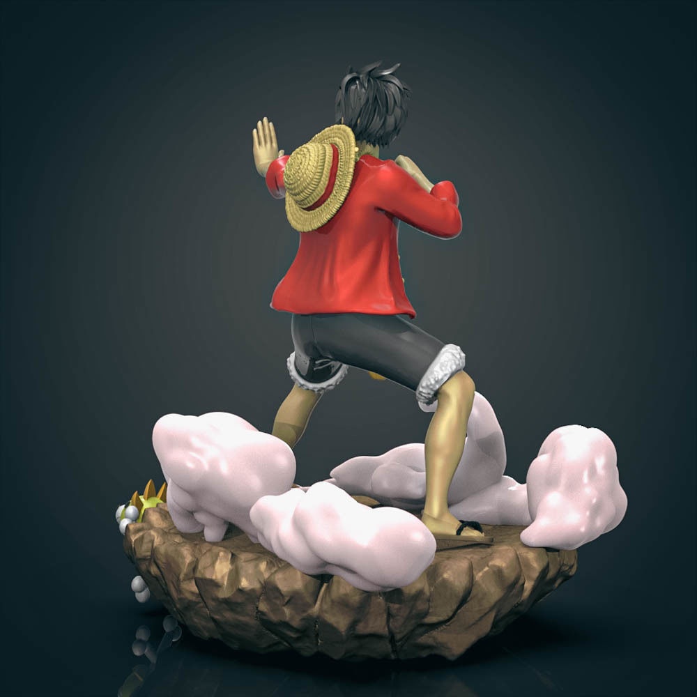  Luffy One Piece 3D Printable  3D print model_7