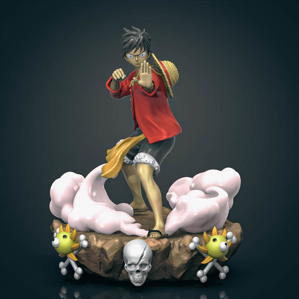  Luffy One Piece 3D Printable  3D print model_4