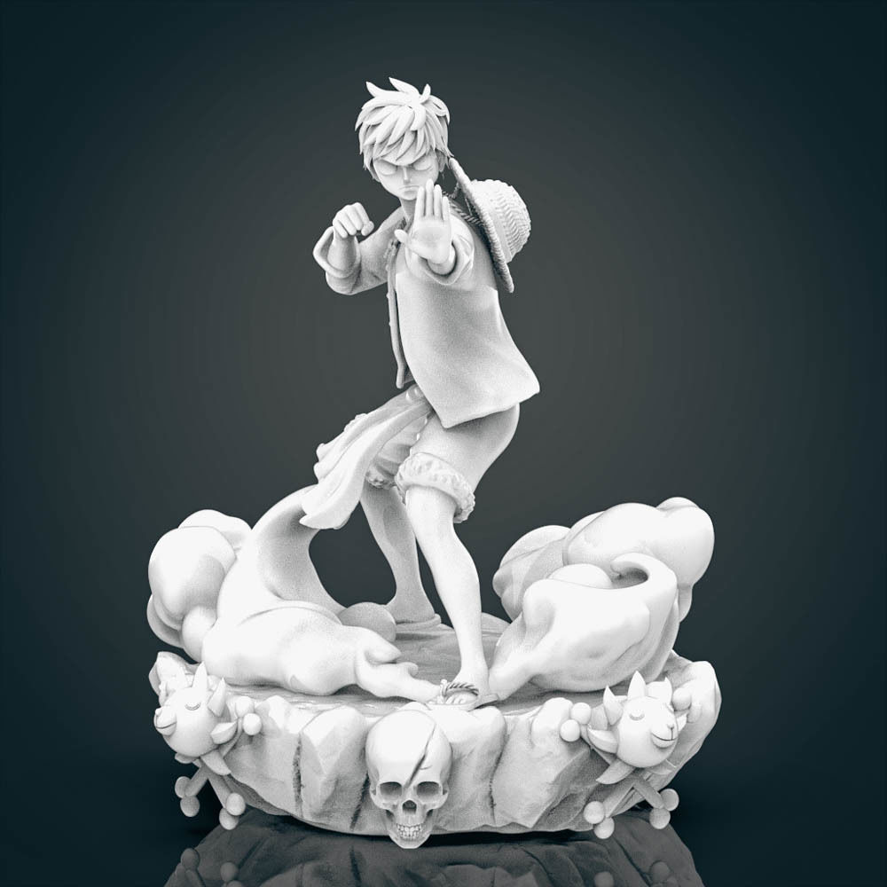  Luffy One Piece 3D Printable  3D print model_13