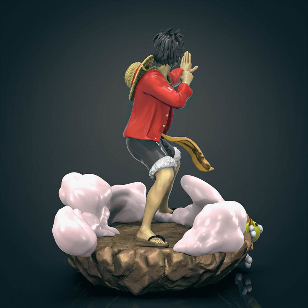  Luffy One Piece 3D Printable  3D print model_8