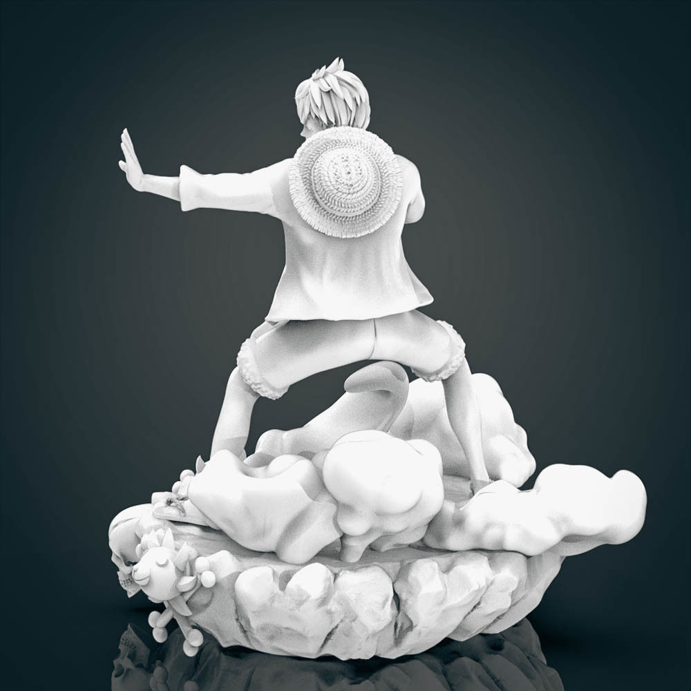  Luffy One Piece 3D Printable  3D print model_15