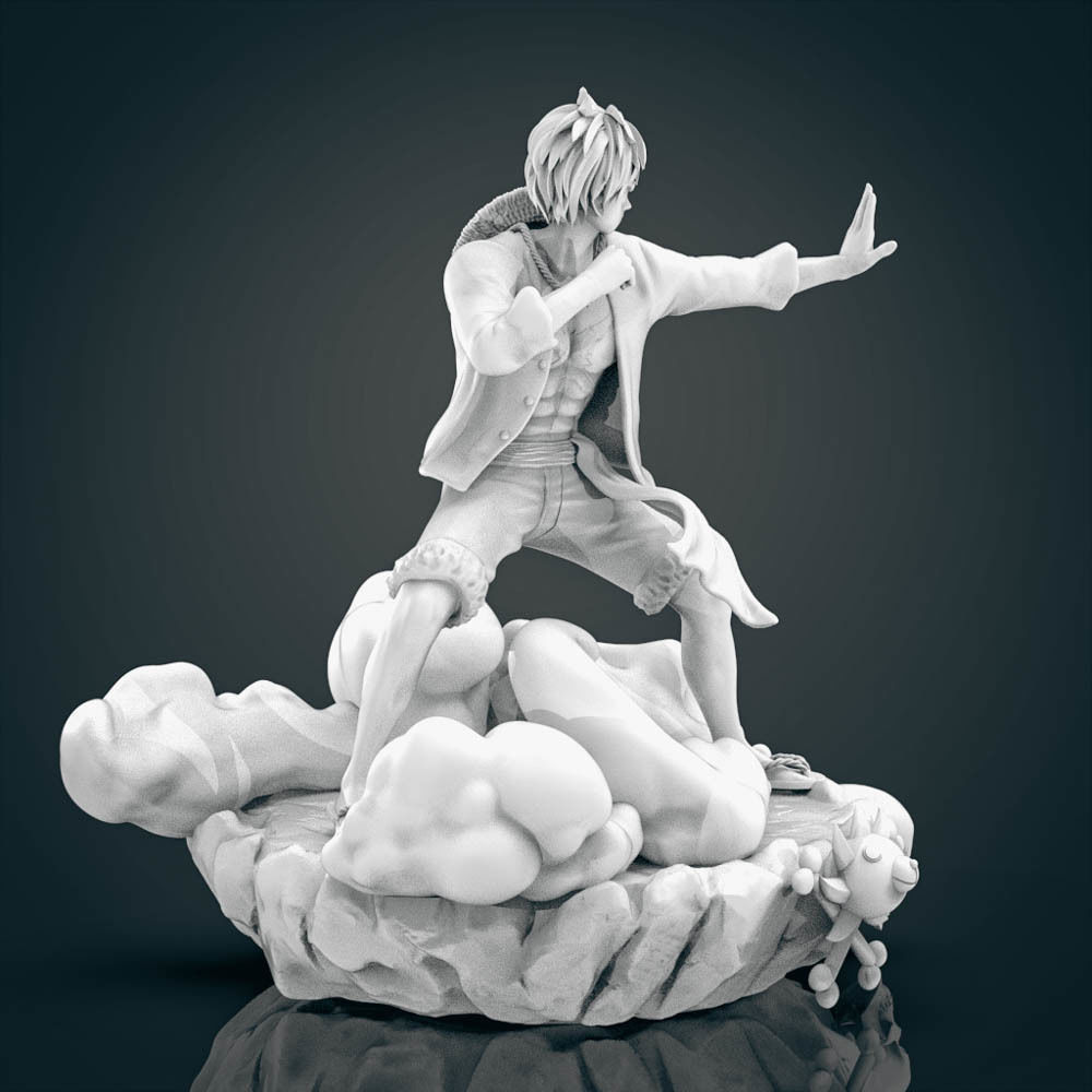  Luffy One Piece 3D Printable  3D print model_18