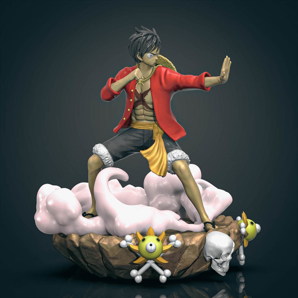  Luffy One Piece 3D Printable  3D print model_1