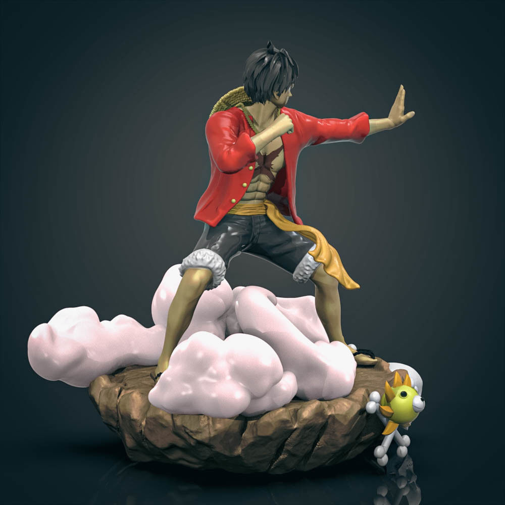  Luffy One Piece 3D Printable  3D print model_9