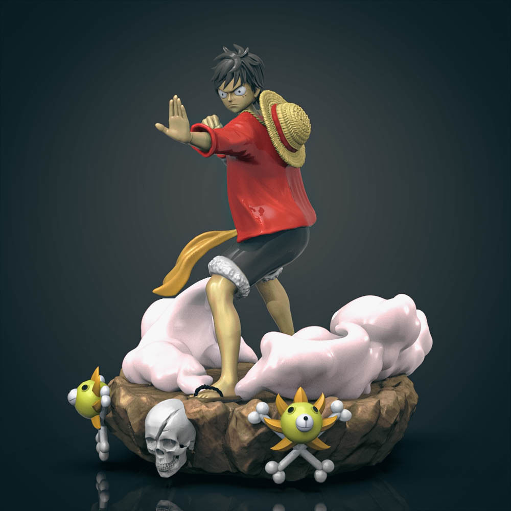  Luffy One Piece 3D Printable  3D print model_10