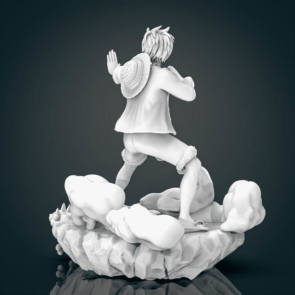  Luffy One Piece 3D Printable  3D print model_16