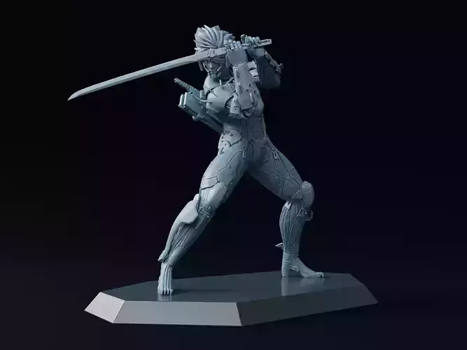Cyberninja Raiden 3D print model