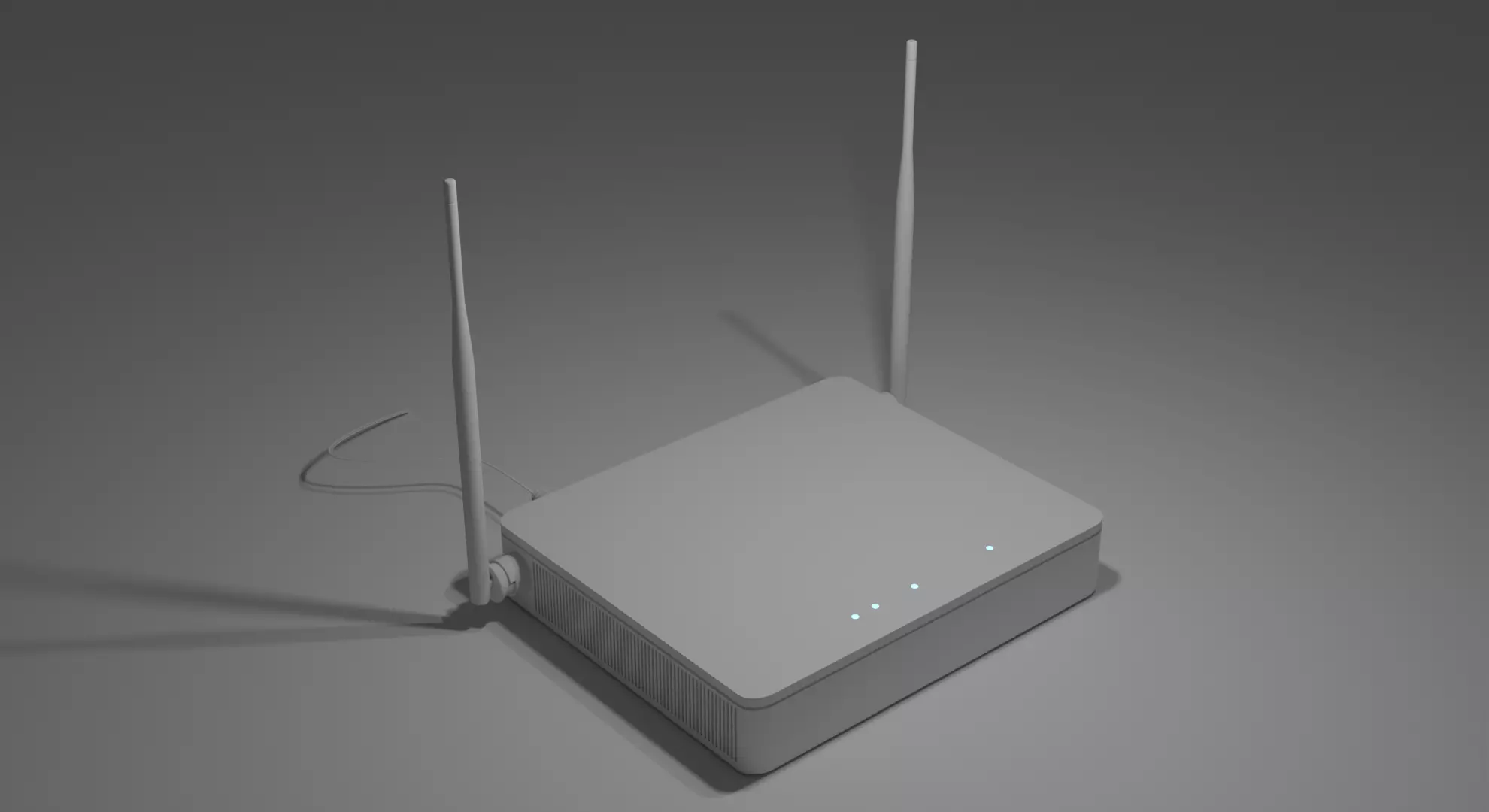 Wifi Router Free 3D model_0
