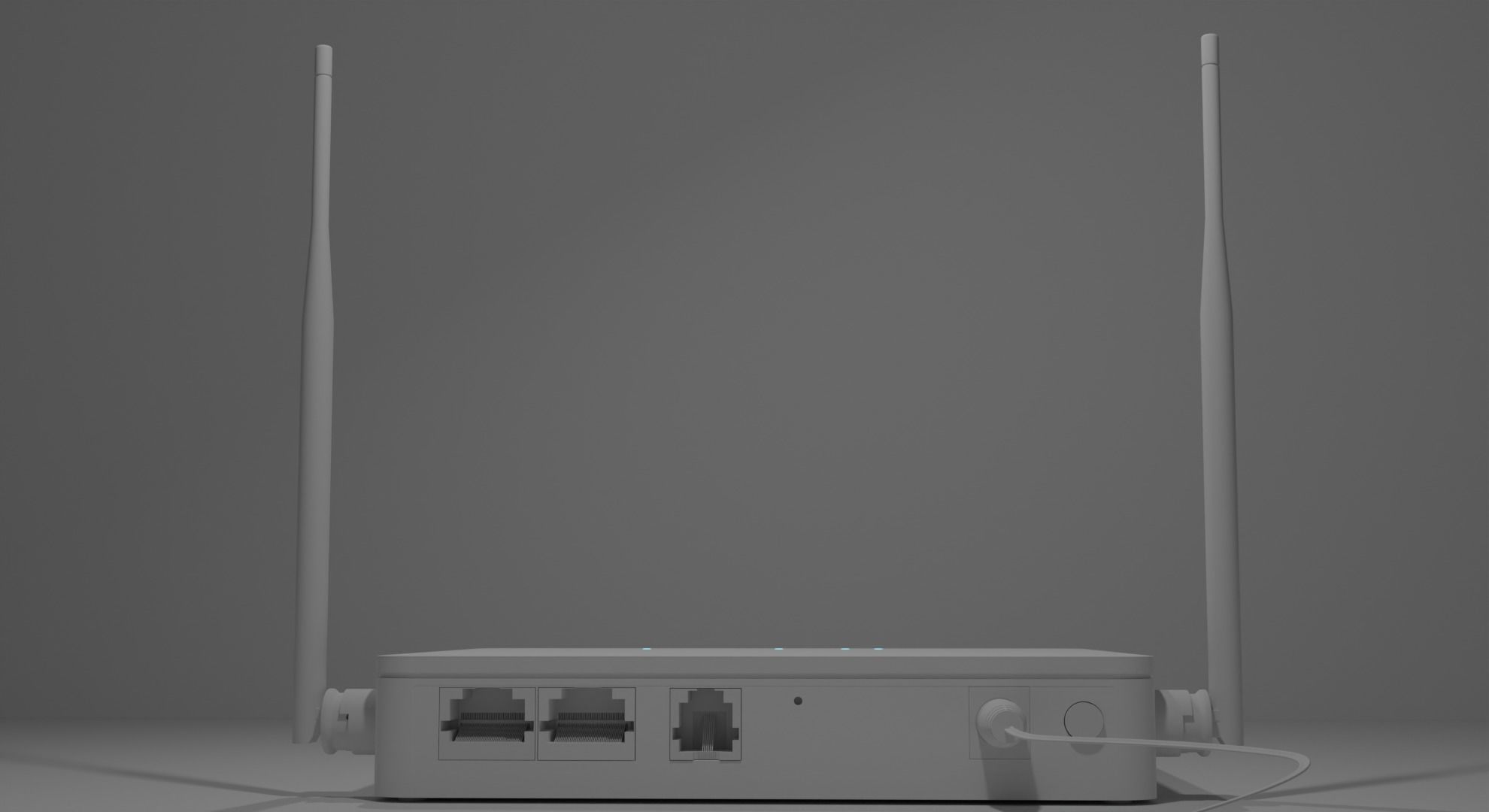 Wifi Router Free 3D model_1