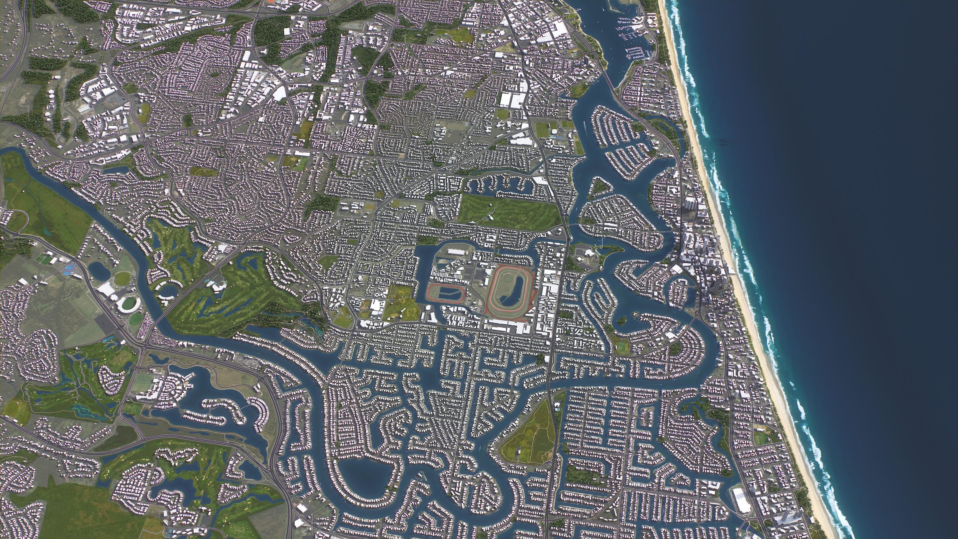 Brisbane - 3D City Model 3D Model Collection_48