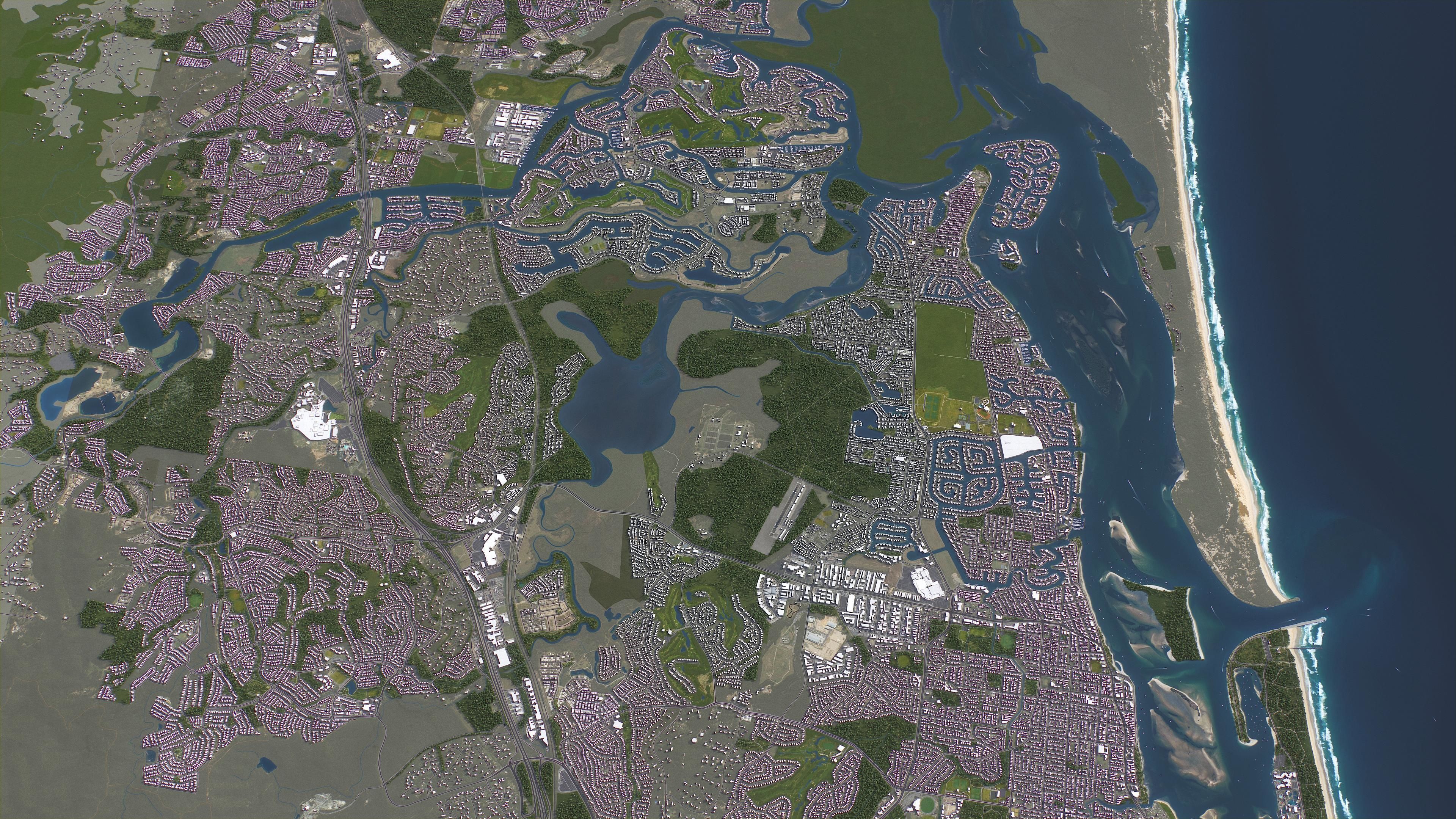 Brisbane - 3D City Model 3D Model Collection_49