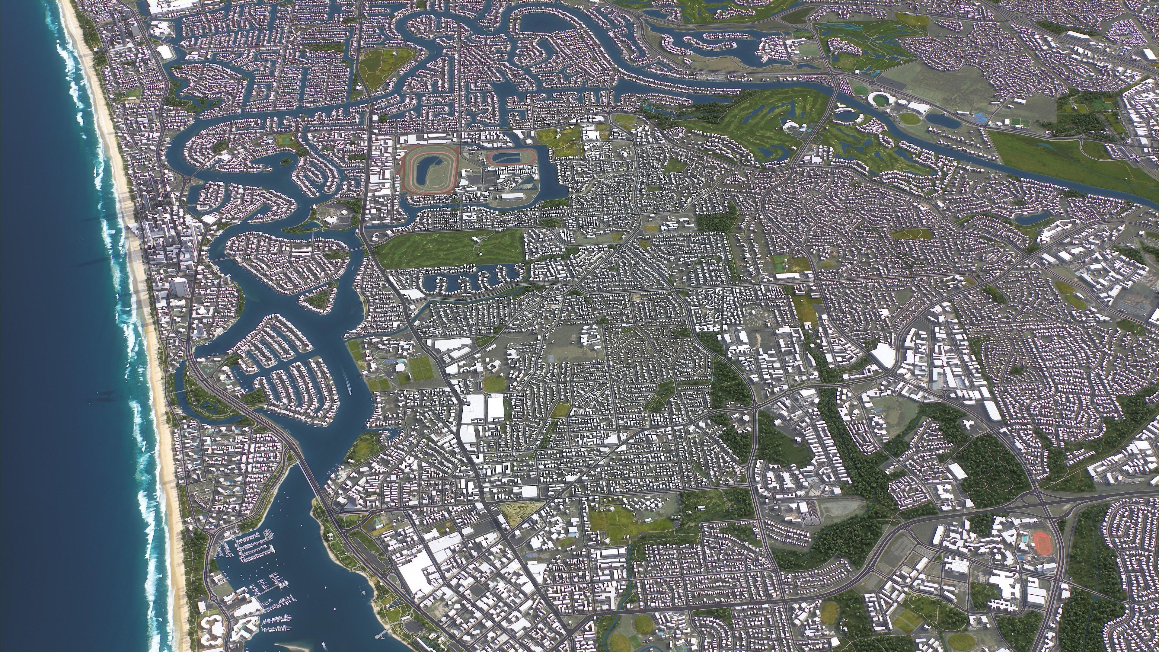 Brisbane - 3D City Model 3D Model Collection_47