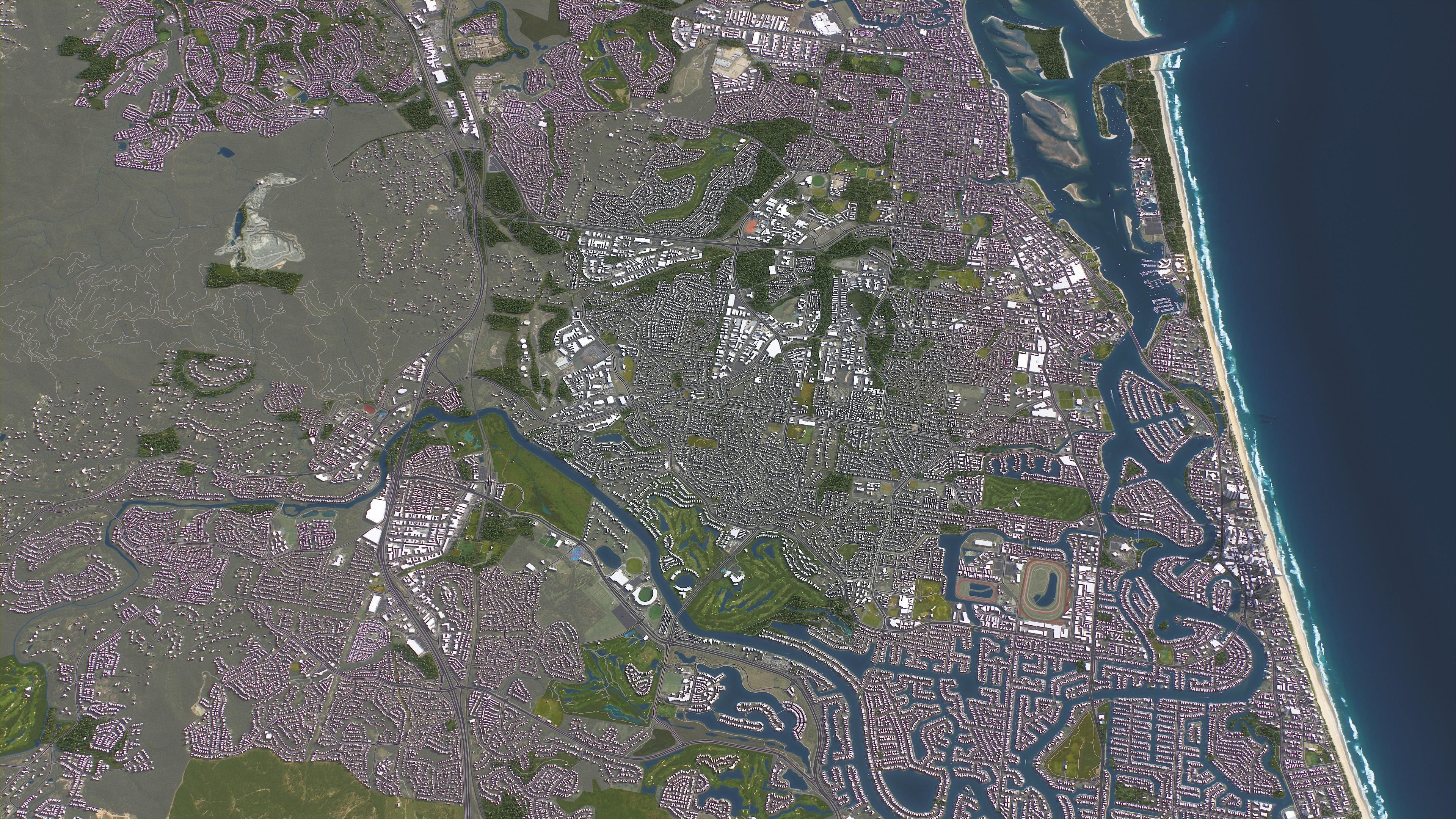 Brisbane - 3D City Model 3D Model Collection_46