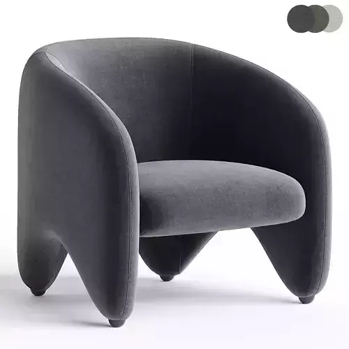 YUZU Armchair 3d model