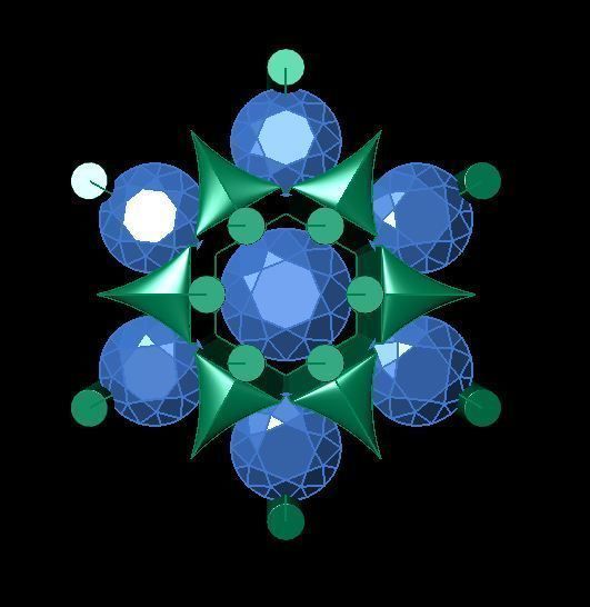 daimond nose pin 3D print model_7