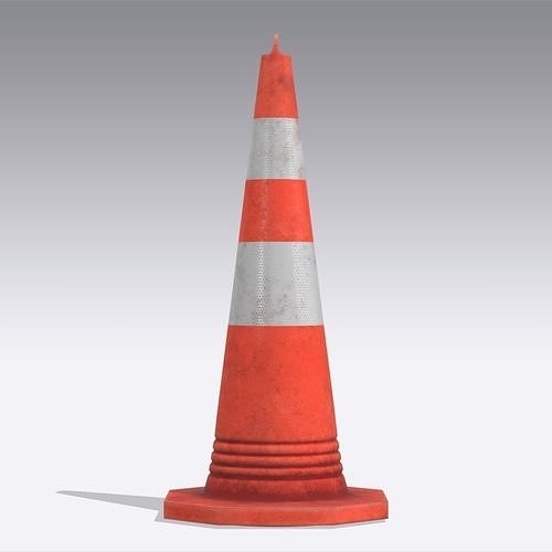 Traffic Cone 3D model