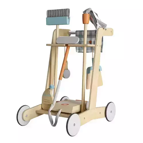 Wonder and Wise smart cleaning cart 3D model