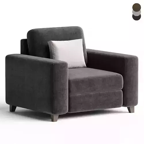 Berrgen armchair  3D model