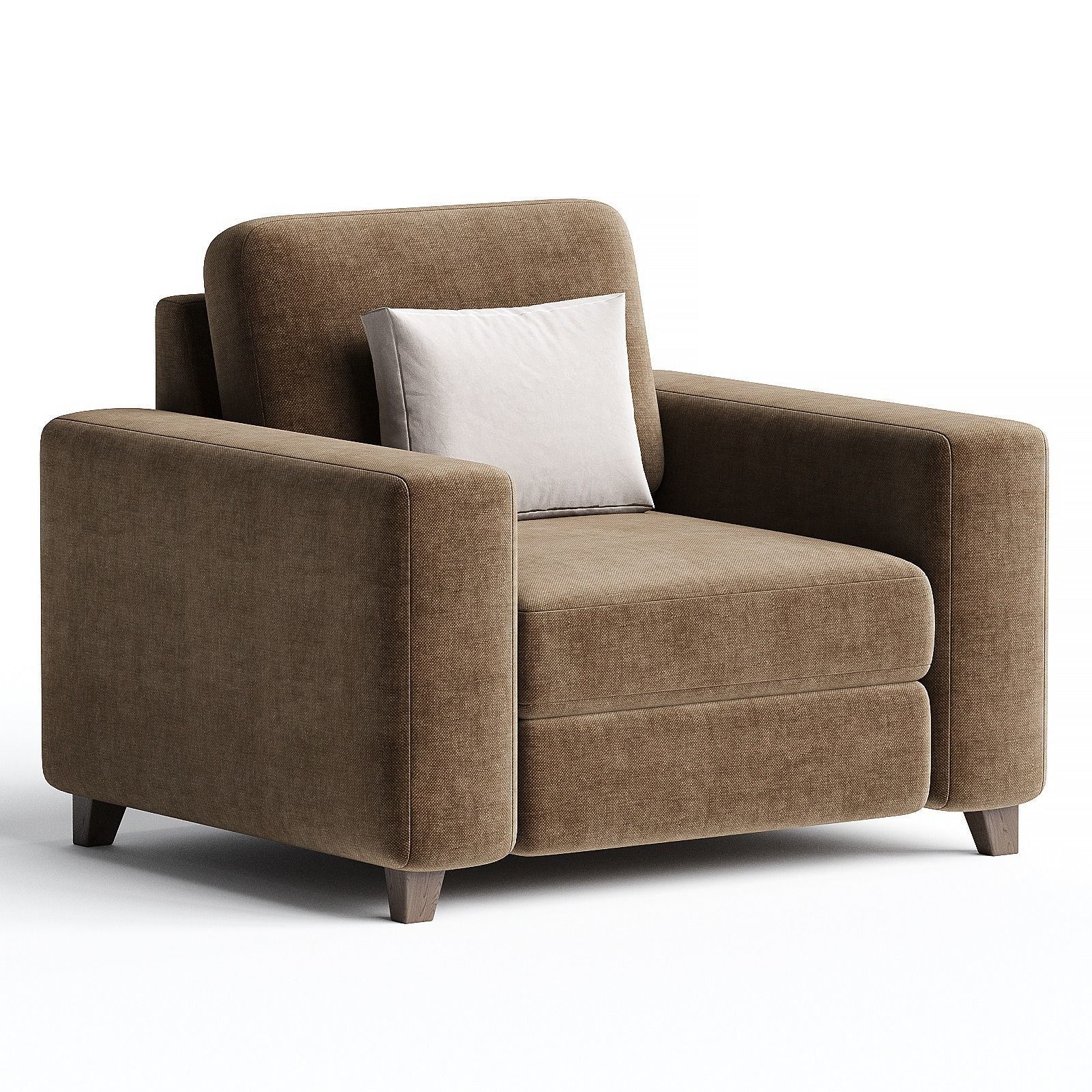 Berrgen armchair  3D model_2