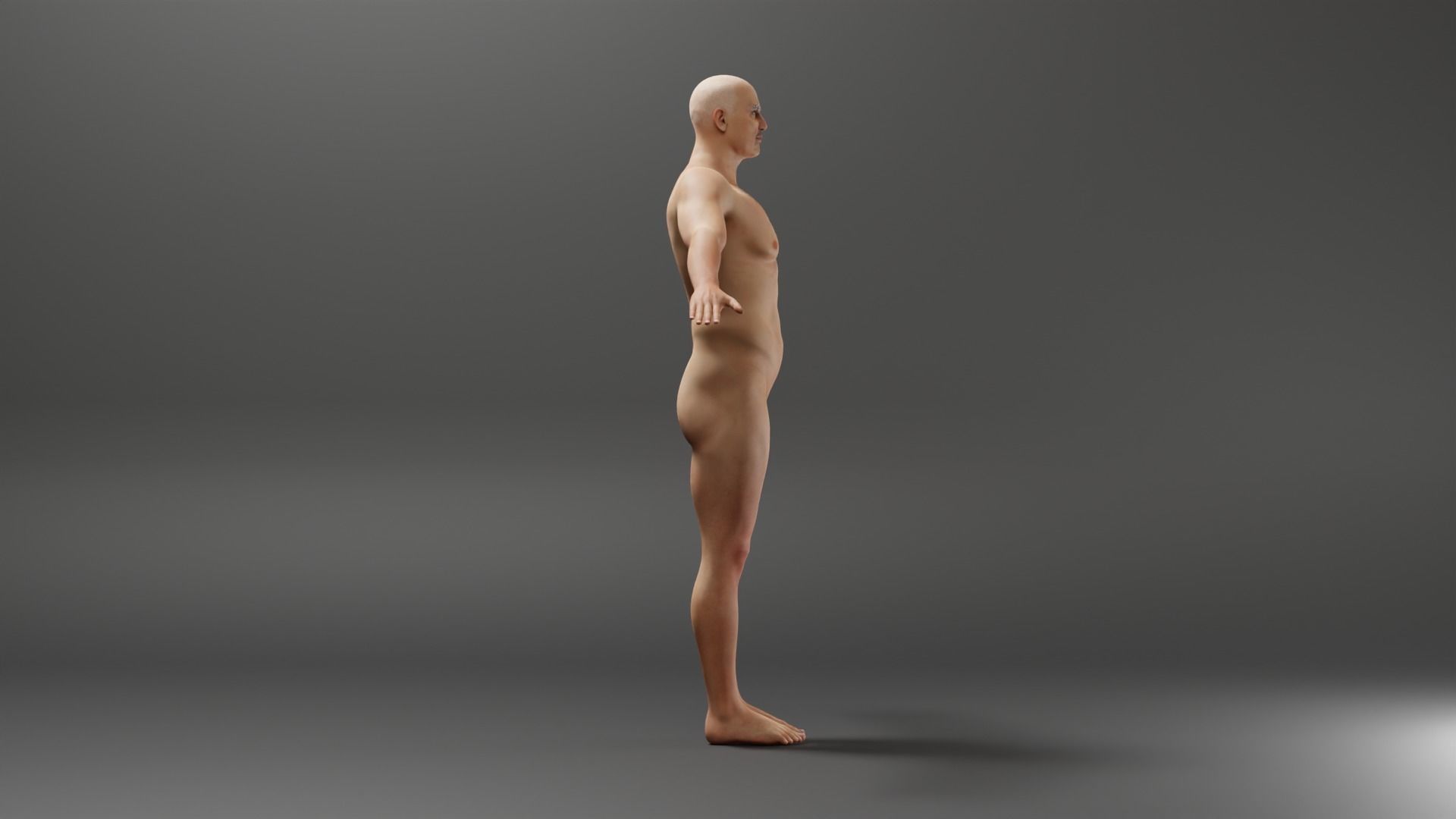 Realistic Male - Barry 3D model_2