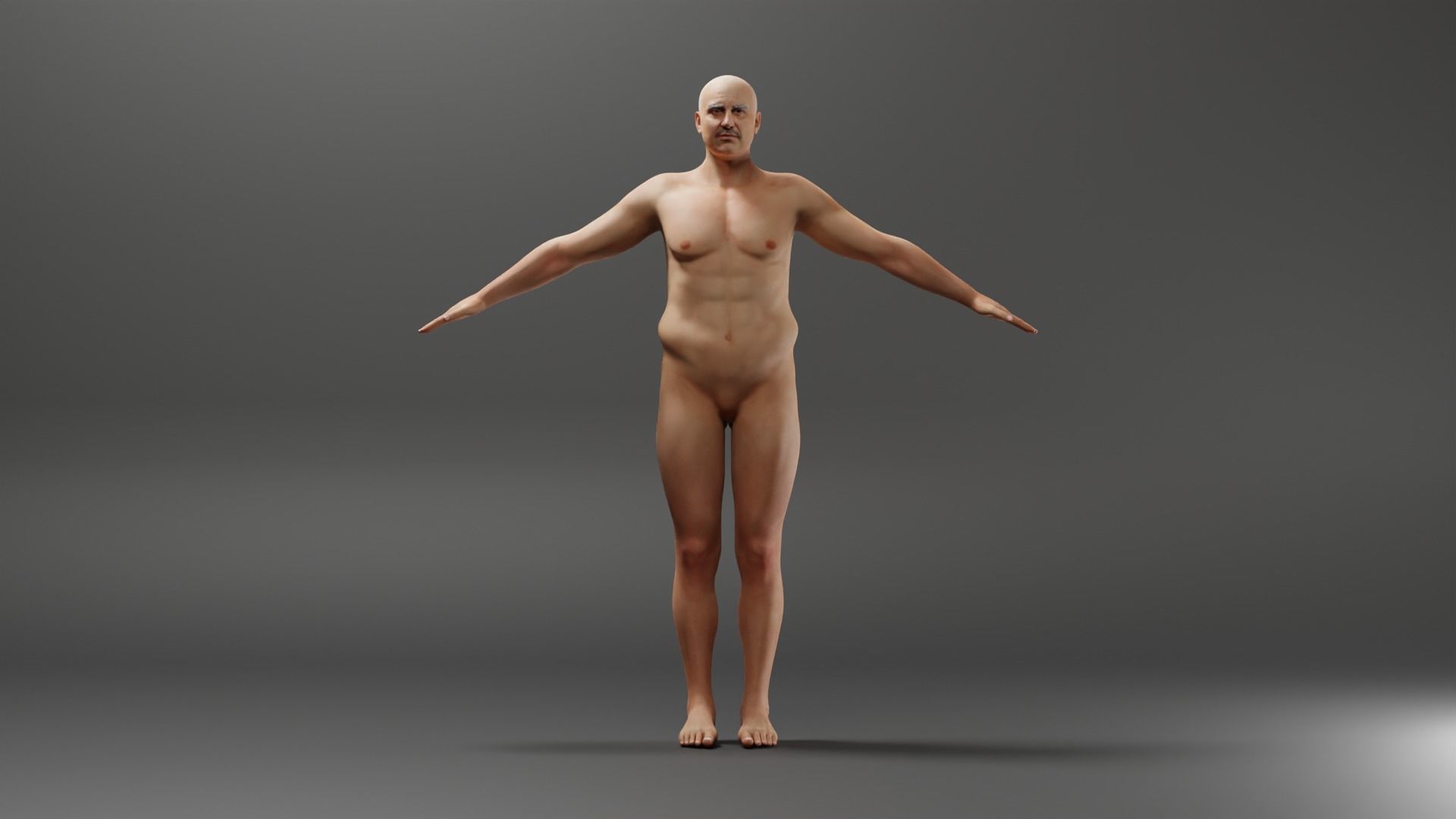 Realistic Male - Barry 3D model_1