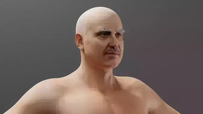 Realistic Male - Barry 3D model