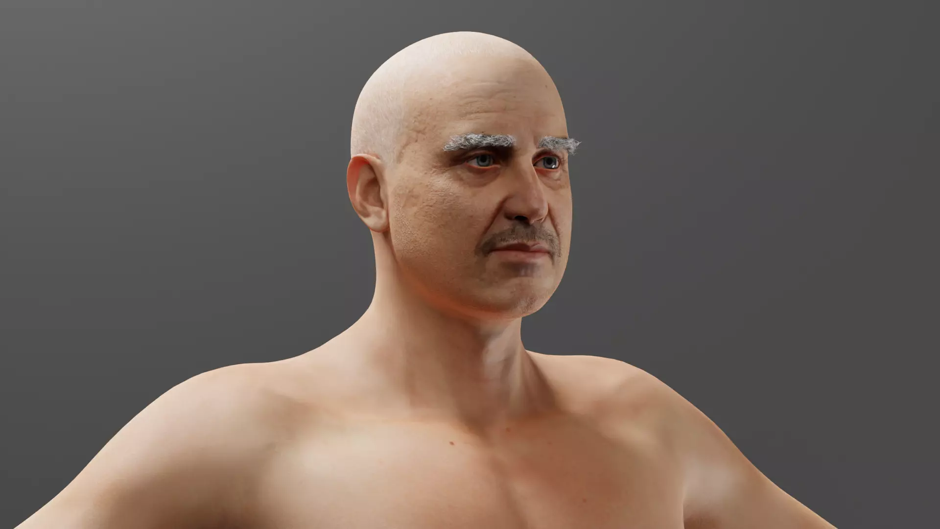 Realistic Male - Barry 3D model_0