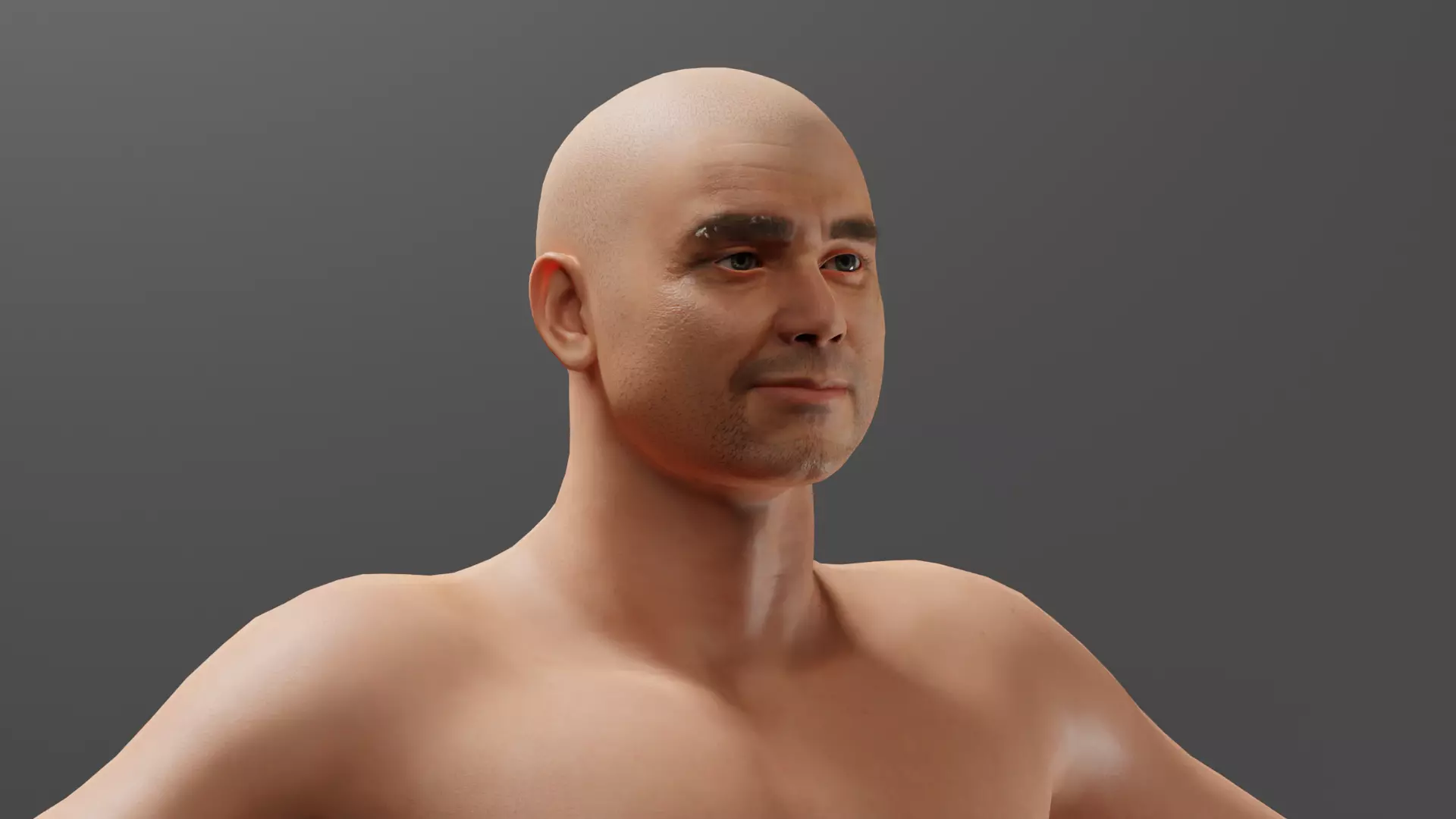 Realistic Male - Harold 3D model_0
