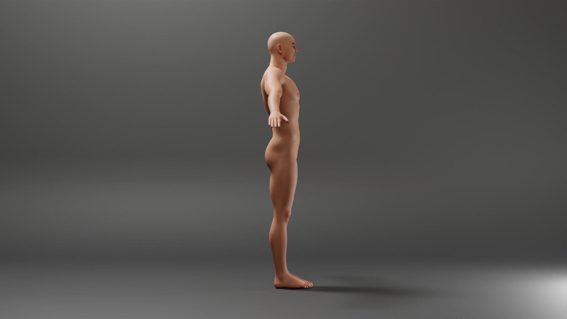 Realistic Male - Harold 3D model_2