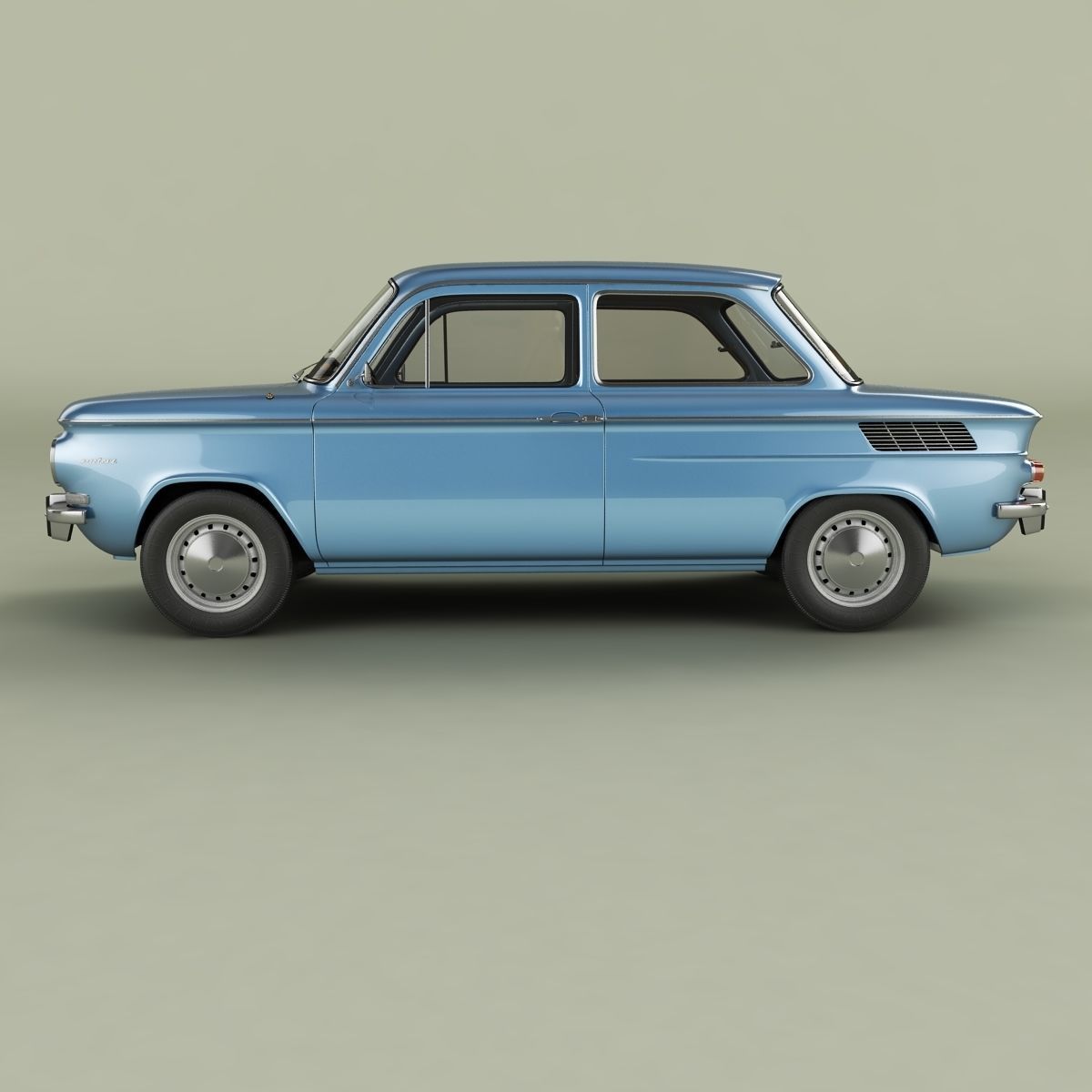 NSU Prinz TT 3D model_1